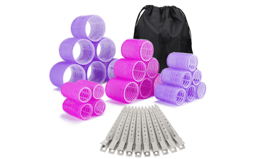 33 Pcs Self Grip Hair Rollers Set