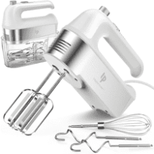 450W Electric Hand Mixer with Scale Cup Storage Case