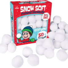 50-PK Fake Snowballs for Kids