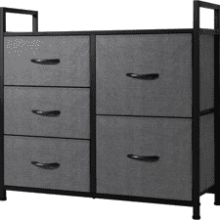 AZL1 Life Concept Wide Dresser Storage Tower