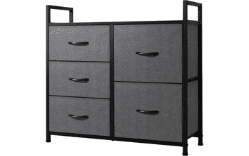 AZL1 Life Concept Wide Dresser Storage Tower