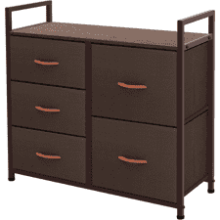 AZL1 Life Concept Wide Tower Storage Dresser