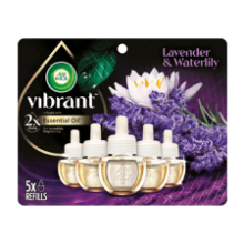 Air Wick Vibrant Lavender & Waterlily Scented Oil Refill