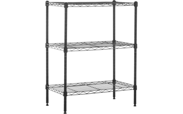 Amazon Basics 3-Shelf Narrow Adjustable Storage Shelving Unit