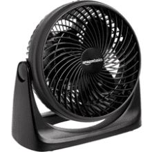 Amazon Basics 3 Speed Small Room Air Circulator Fan