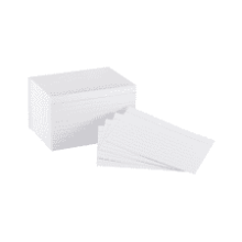 Amazon Basics 3x5 Inch Ruled Index Cards, 300 Count