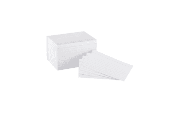 Amazon Basics 3x5 Inch Ruled Index Cards, 300 Count