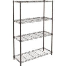 Amazon Basics 4-Shelf Adjustable Storage Shelving Unit