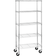 Amazon Basics 5-Shelf Heavy Duty Storage Shelving Unit