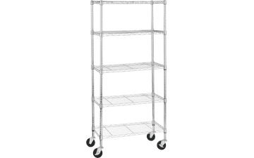 Amazon Basics 5-Shelf Heavy Duty Storage Shelving Unit