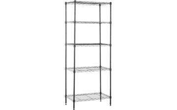 Amazon Basics 5-Shelf Narrow Adjustable Storage Shelving Unit