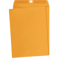 Amazon Basics 9x12-Inch Clasp Kraft Envelopes, 100-Pack