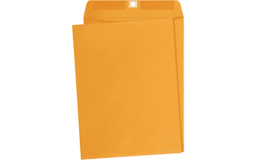 Amazon Basics 9x12-Inch Clasp Kraft Envelopes, 100-Pack