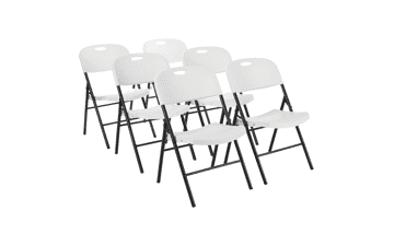 Amazon Basics Folding Plastic Chair