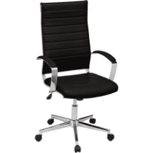 Amazon Basics High-Back Executive Swivel Office Desk Chair