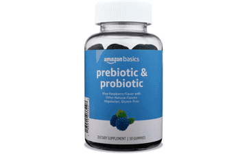 Amazon Basics Prebiotic & Probiotic Gummies