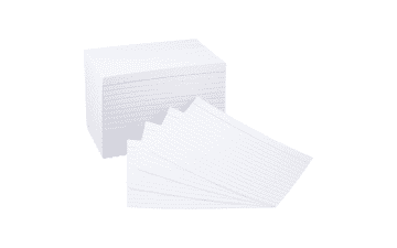 Amazon Basics Ruled Lined Index Note Cards, 500 Count