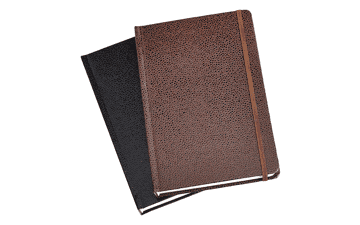 Amazon Basics Shagreen Journal, 2-Pack