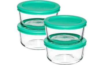 Anchor Hocking 8 Piece Glass Food Storage Containers