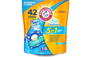 Arm & Hammer Clean Burst Laundry Detergent Power Paks