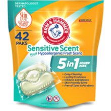 Arm & Hammer Sensitive Fresh Scent Power Paks