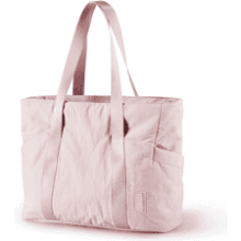 BAGSMART Women Tote Bag with Zipper