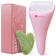 BAIMEI Cryotherapy Ice Roller and Gua Sha Facial Tools