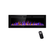 BETELNUT 50" Electric Fireplace Wall Mounted