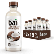 Bai Coconut Flavored Water, Molokai Coconut, Pack of 12