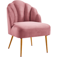 Ball & Cast Accent Chair, Rose