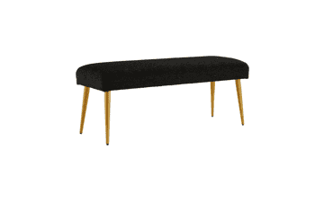 Ball & Cast Upholstered Bench