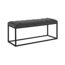 Ball & Cast Upholstered Entryway Bench Ottoman