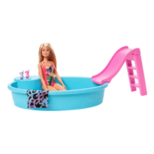 Barbie Doll and Pool Playset