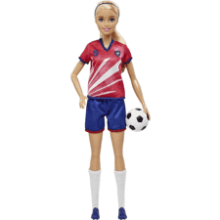 Barbie Soccer Doll with Soccer Ball and Cleats