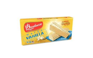 Bauducco Vanilla Wafers - Crispy Wafer Cookies