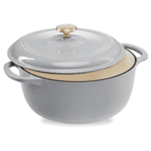 Best Choice Products 6 Quart Enamel Cast-Iron Round Dutch Oven