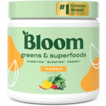 Bloom Nutrition Super Greens Powder Smoothie & Juice Mix