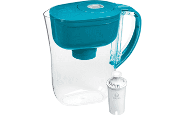 Brita Turquoise Water Filter Pitcher, 6-Cup Capacity