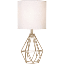 COTULIN Gold Modern Hollow Out Base Table Lamp