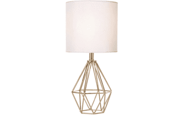 COTULIN Gold Modern Hollow Out Base Table Lamp