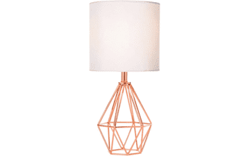 COTULIN Rose Gold Bedside Table Lamp