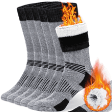 COZIA Merino Wool Thermal Socks - 3 Pairs