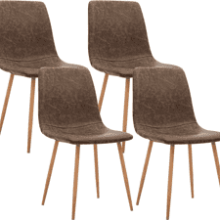 CangLong Set of 4 Kitchen Dining Chairs