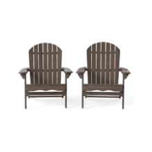 Christopher Knight Home Hanlee Folding Wood Adirondack Chairs