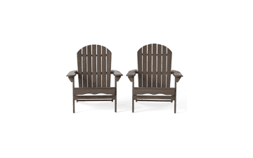 Christopher Knight Home Hanlee Folding Wood Adirondack Chairs