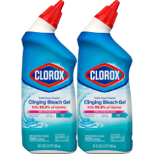 Clorox Toilet Bowl Cleaner, Ocean Mist, Pack of 2