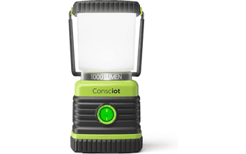 Consciot LED Camping Lantern Flashlight 1000LM