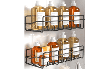 Coraje Adhesive Bathroom Caddy [2-Pack]