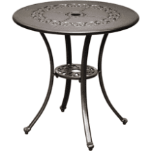 DWVO 25 Inches Round Patio Dining Table