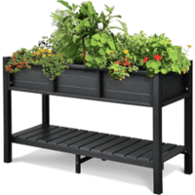 DWVO 48x18x30in Raised Garden Bed